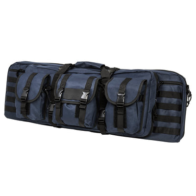 NcSTAR VISM 36" Double Rifle Carbine Padded Soft Gun Case Carry Bag, Blue/Black - VMInnovations