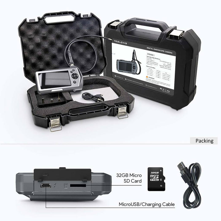 Teslong Endoscope and Household Inspection Camera with 4.5 Inch Screen (Used)