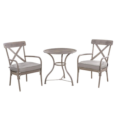 Liberty Garden Marquette 3 Piece Bistro Set with Countryside Finish (Used)