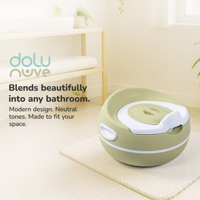 Dolu Nuve Potty Training Seat, Portable Toilet Chair for Kids, (Open Box)