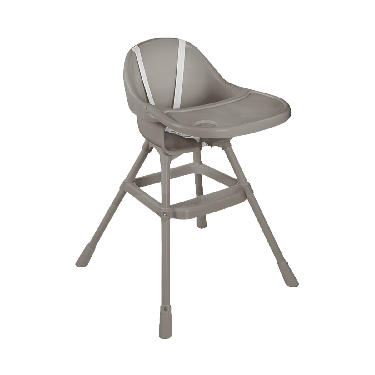 Dolu Nuve Practical High Chair for 6 Months & Up, 3 Point Harness, (Open Box)