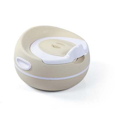 Dolu Nuve Potty Training Seat, Portable Toilet Chair for Kids, Relax Beige - VMInnovations