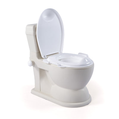 Dolu Nuve Educational XL Potty, Flip-Top Lid for Children, Beige (Open Box) - VMInnovations