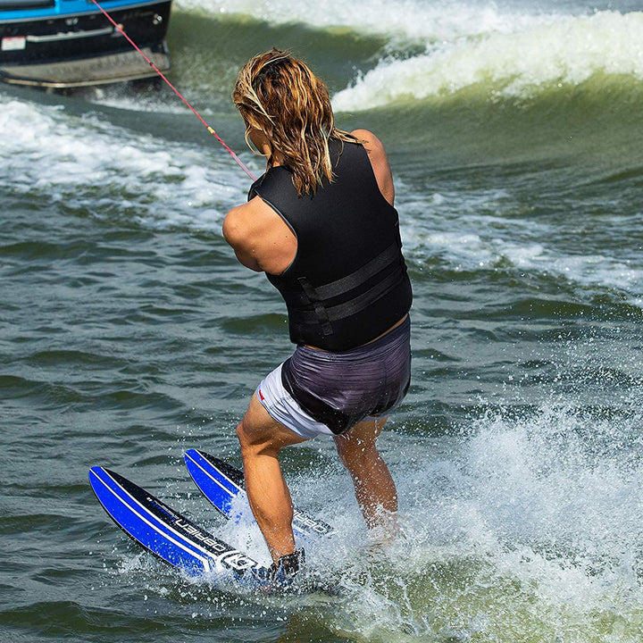 O'Brien Watersport Traditional Men Safety Life Jacket, Black, Size M (Open Box) - VMInnovations