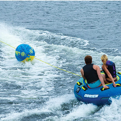O'Brien Oval Shock Ball Towable Rope Float and Sombrero Inflatable Boating Float