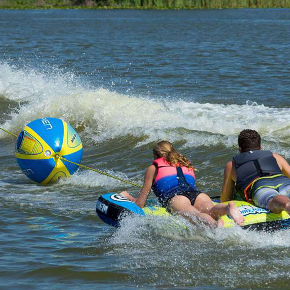 O'Brien Oval Shock Ball Towable Rope Float and Sombrero Inflatable Boating Float