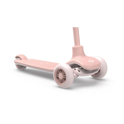 Bird Birdie Kick Scooter for Kids Adjustable Height Handle, Electric Rose (Used)