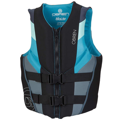 O'Brien Watersports Women Focus Life Jacket Vest, Aqua, Size XSmall (Used)