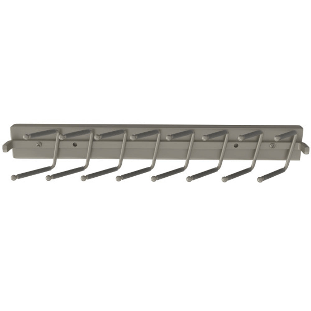 Rev-A-Shelf Sidelines TRCPOSL-14-SN-1 14 Inch Pop-Out Tie Rack, Satin Nickel