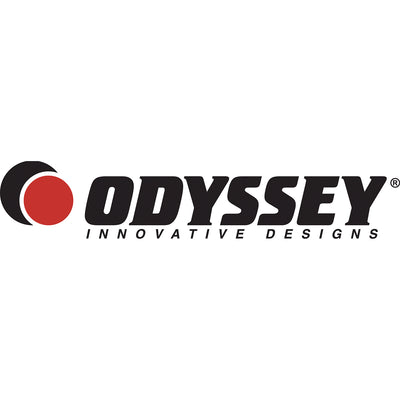 ODYSSEY Carpeted Portable Pro DJ Work Table w/ Adjustable Folding Legs (Damaged)