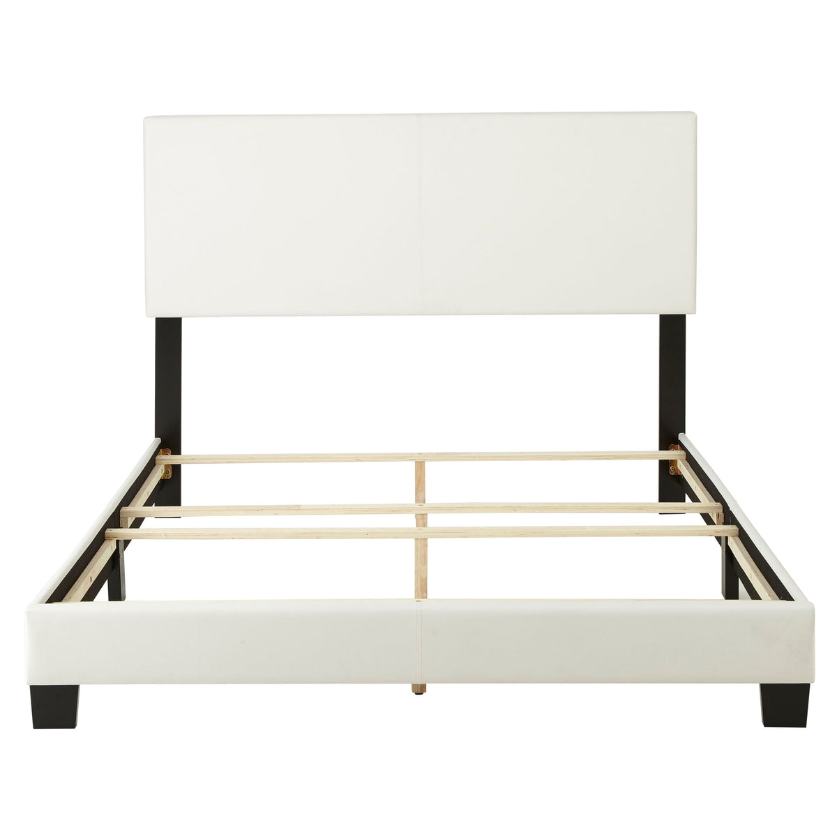 Boyd Sleep Montana King Bed Frame Foundation and Headboard, White (For Parts)
