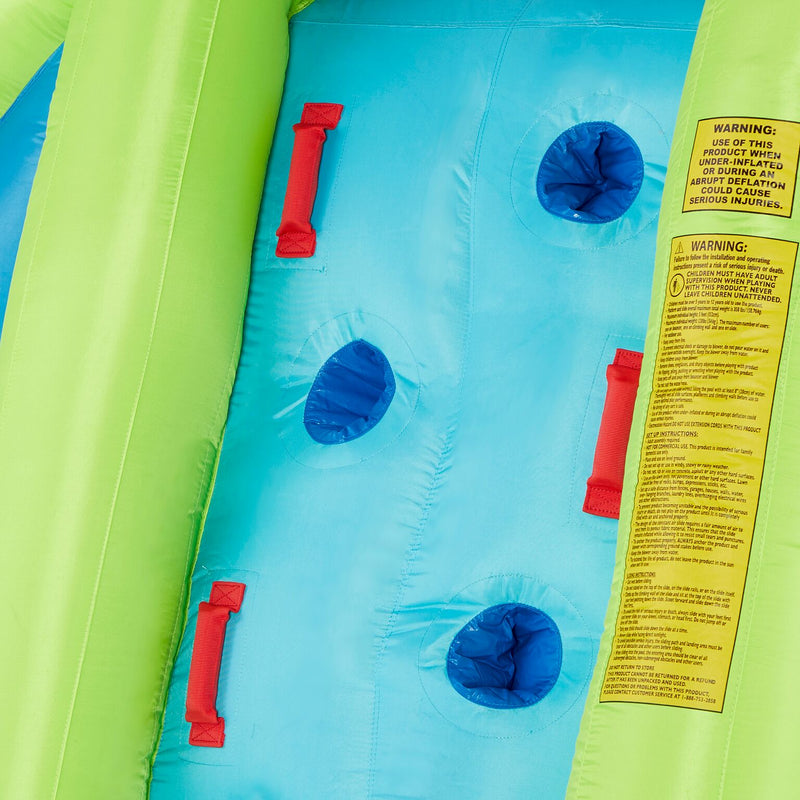 Kahuna Mega Blast Inflatable Kiddie Pool and Slide Water Park (Open Box)