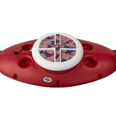 CreekKooler American Flag Insulated Floating Cooler Lid, 30 Quarts (Lid Only) - VMInnovations