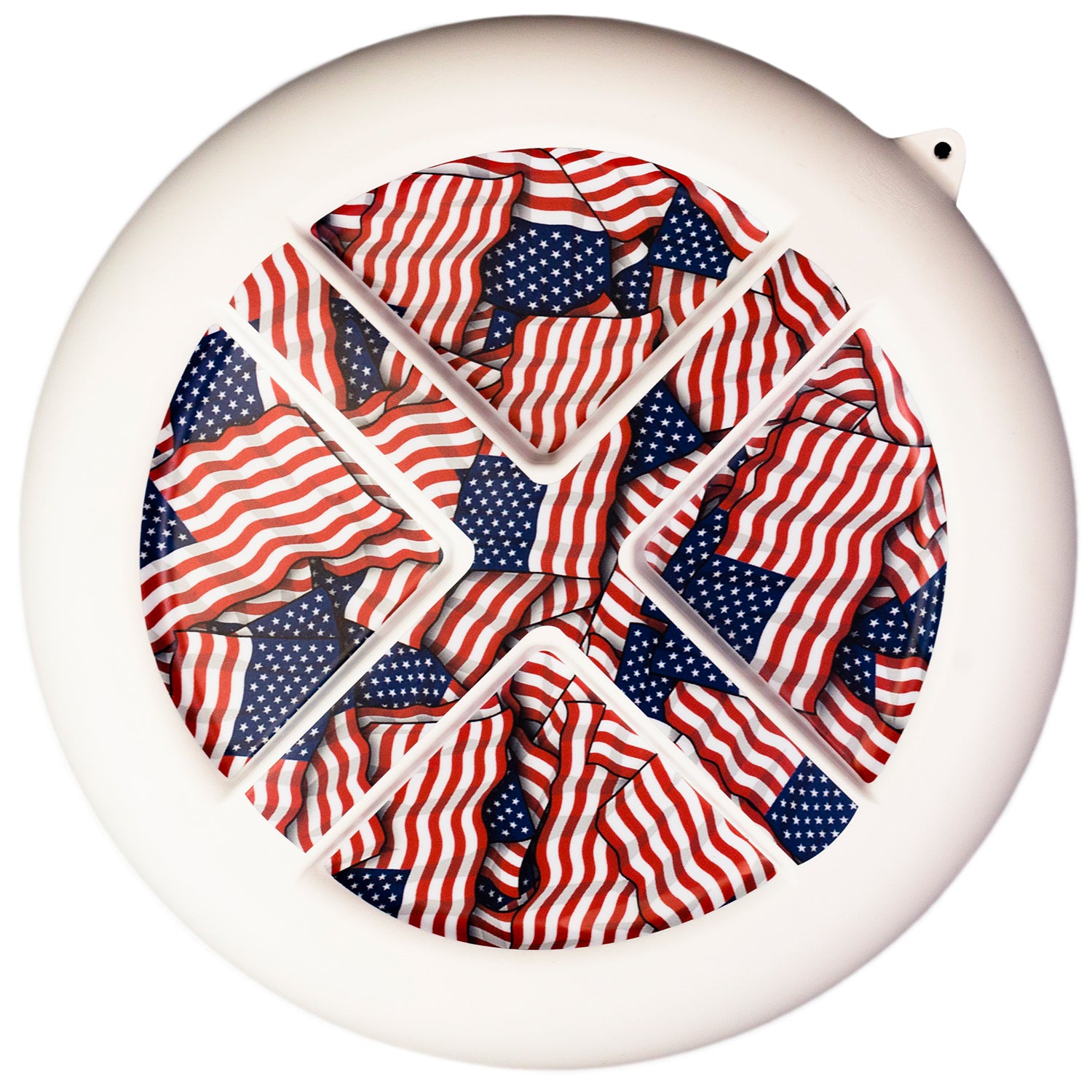 CreekKooler American Flag Insulated Floating Cooler Lid, 30 Quarts (Lid Only) - VMInnovations