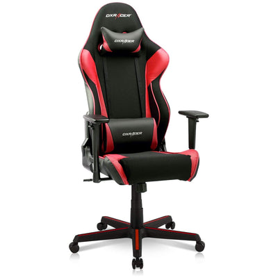 DXRacer Racing Ergonomic Computer Home Office Desk Gaming Chair, Black and Red