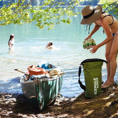 IceMule Classic Medium 15 Liter 12 Can Soft Waterproof Backpack Cooler(Open Box)