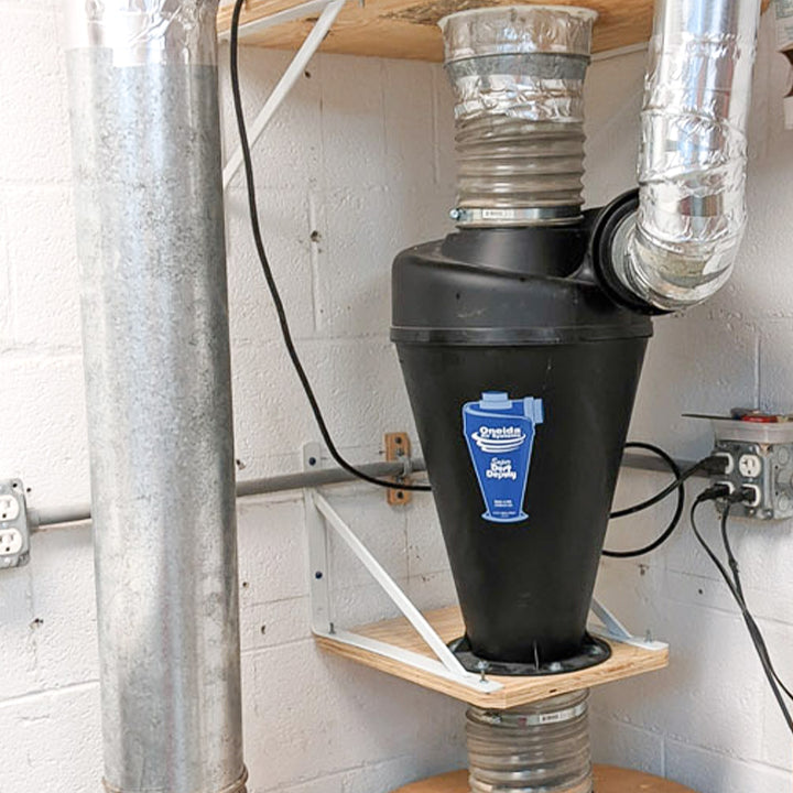 Oneida Air Systems Dust Deputy DIY Cyclone Attachment, Accessory Only(Open Box) - VMInnovations