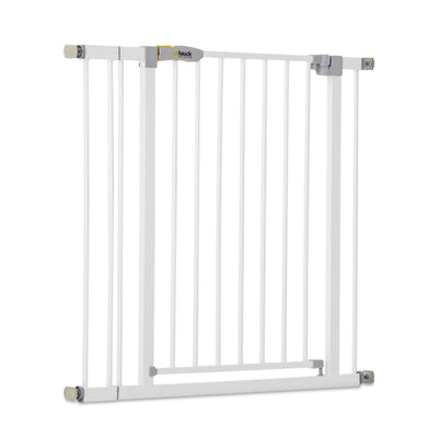hauck 59728 Open N Stop KD Pressure Fit with 3.5 Inch Extension Baby Gate, White - VMInnovations