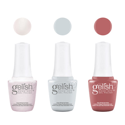 Gelish Spring 2021 9mL Out in the Open Collection Gel Nail Polish, 3 Color Pack