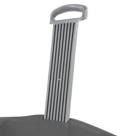 Sterilite Ultra Wheeled Laundry Basket, 1.7 Bushel with Handles, Grey, 4 Pack