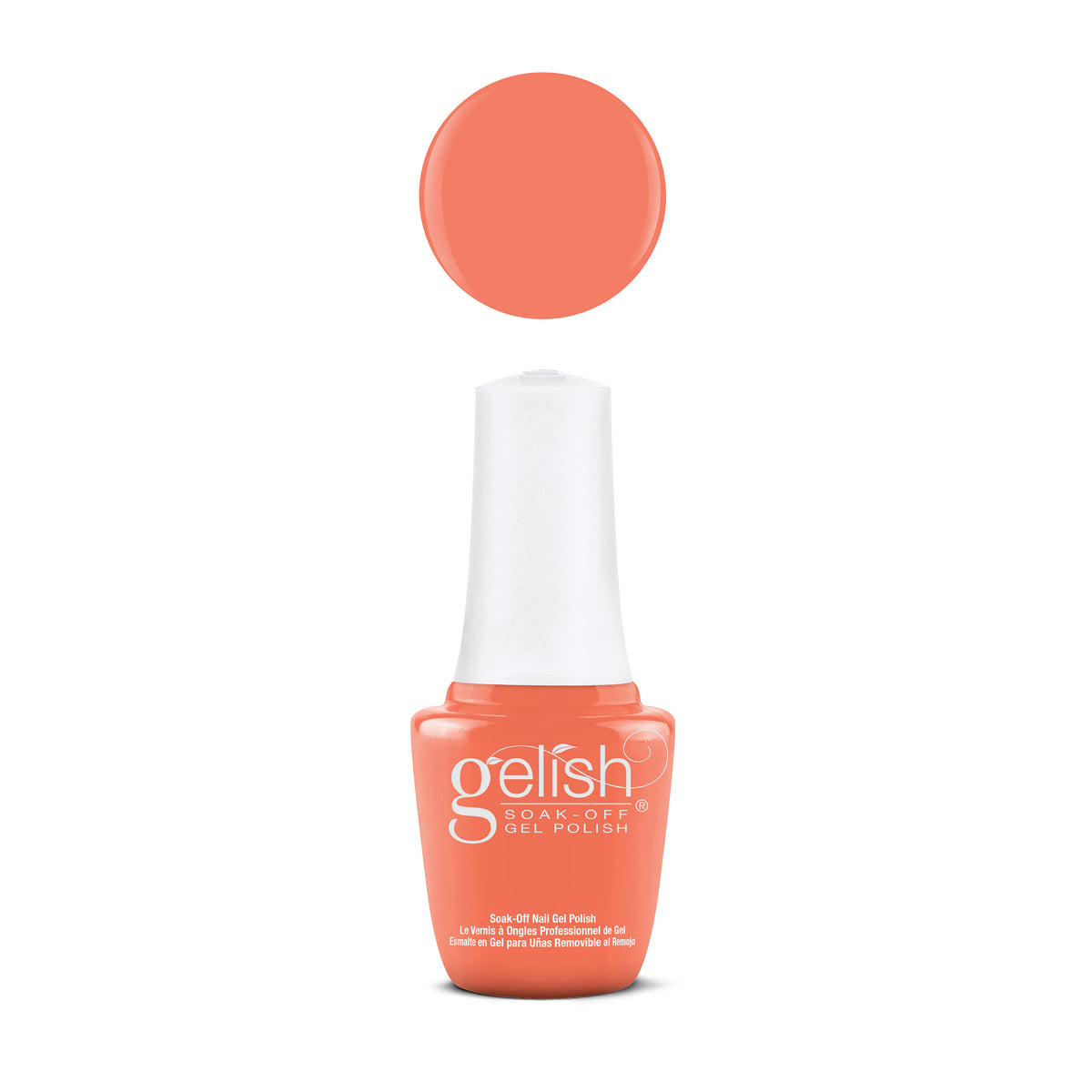 Gelish 2021 9mL Feel the Vibes Gel Nail Polish, 36 Watt LED & Basix Care Kit