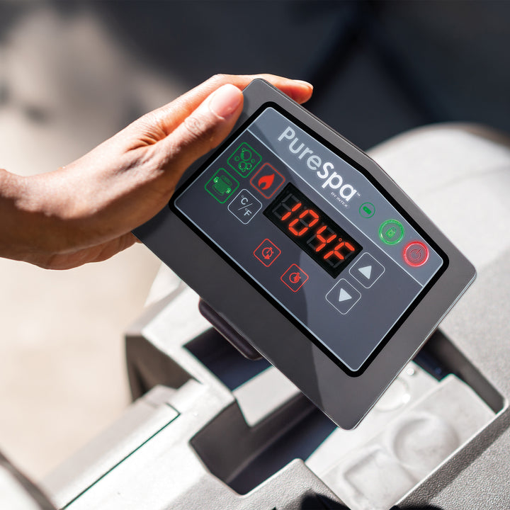 Intex PureSpa Plus 6 Person Inflatable Hot Tub with Adjustable Seats (2 Pack)