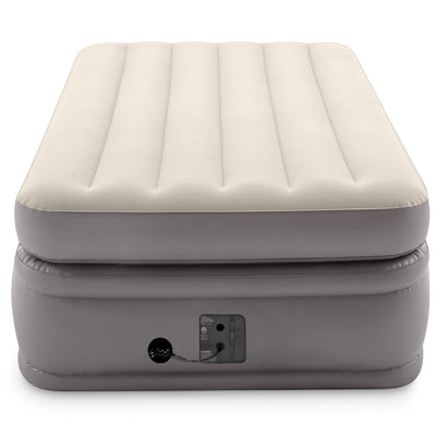 Intex 64161EP Dura-Beam Plus Essential Rest Inflatable Bed Air Mattress, Twin