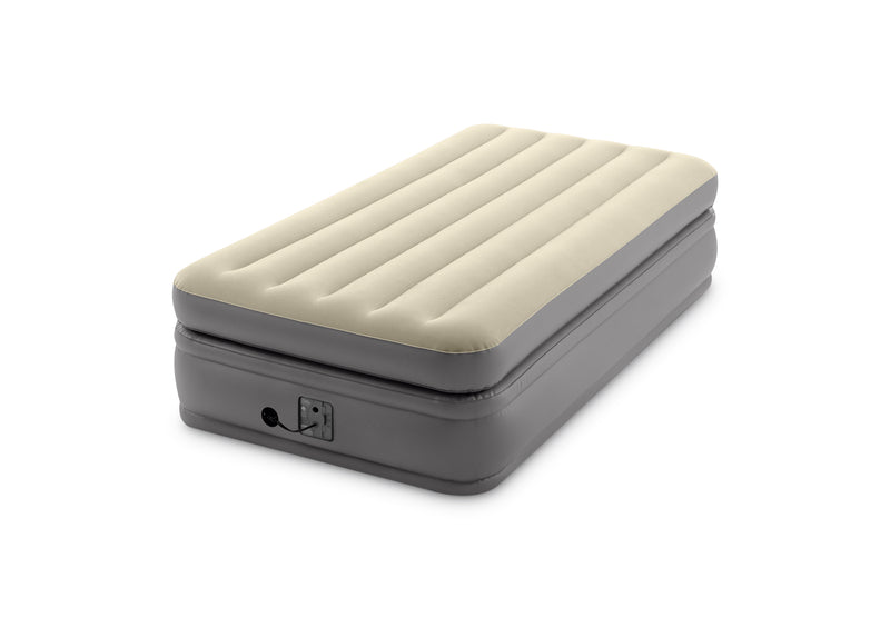 Intex 64161EP Dura-Beam Plus Essential Rest Inflatable Bed Air Mattress, Twin