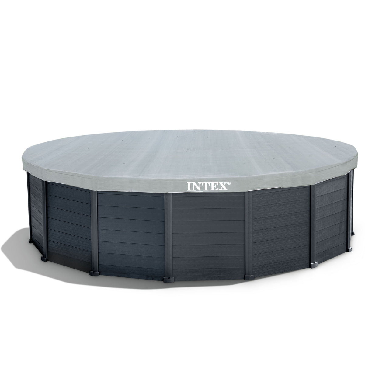 Intex 15.8ft x 49in Above Ground Swimming Pool & Pool Care Chlorine Tabs, 5 Lbs