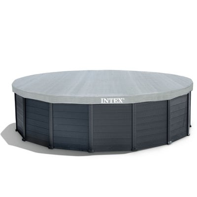 Intex 15.8ft x 49in Above Ground Swimming Pool & Pool Care Chlorine Tabs, 5 Lbs