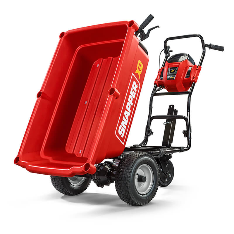 Snapper 82V MAX 3.7 Cu Ft. Cordless Self-Propelled Utility Yard Cart (Open Box)