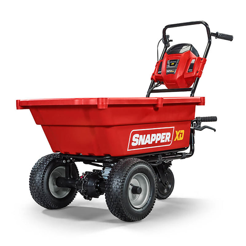 Snapper 82V MAX 3.7 Cu Ft. Cordless Self-Propelled Utility Yard Cart (Open Box)