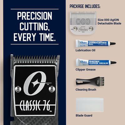 Oster Classic 76 Limited Edition Detachable Blade Universal Motor Pro Clipper - VMInnovations
