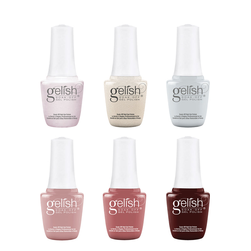 Gelish Spring Out in the Open Collection 9mL Gel Nail Polish & Basix Care Kit
