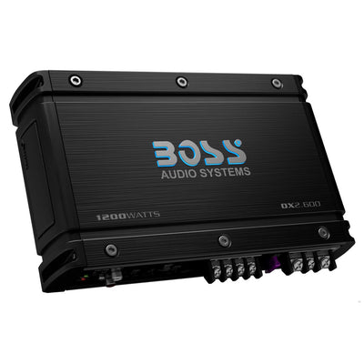 BOSS Audio OX2.600 1200W High Output 2 Channel Full Range Class A/B Amplifier