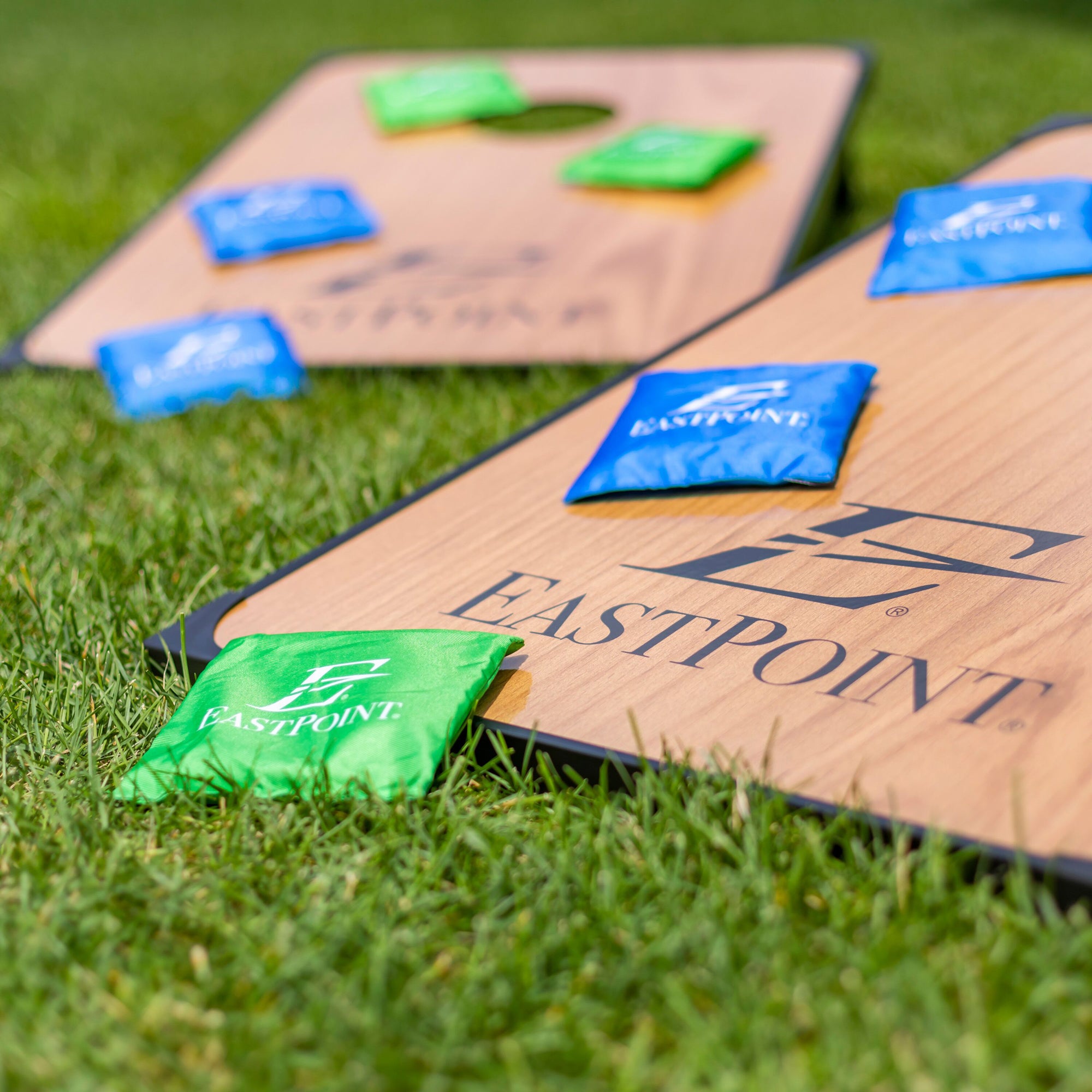 Eastpoint Sports Deluxe Traditional Bean Bag Toss Cornhole Set (Open Box)