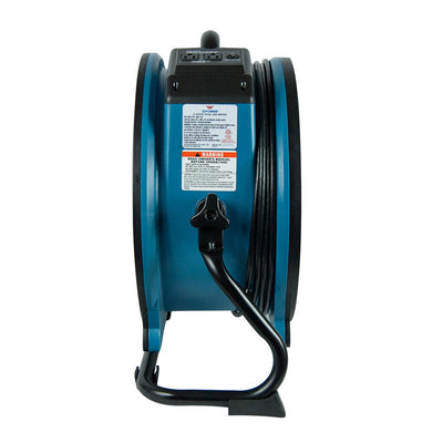 XPOWER X-47ATR 1/3 HP 3600 CFM 360 Degree Rotation Axial Fan, Blue (Open Box)