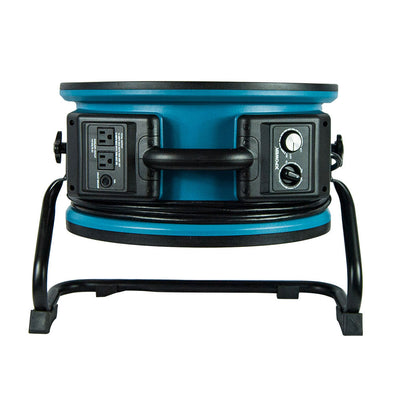 XPOWER X-47ATR 1/3 HP 3600 CFM 360 Degree Rotation Axial Fan, Blue (Open Box)