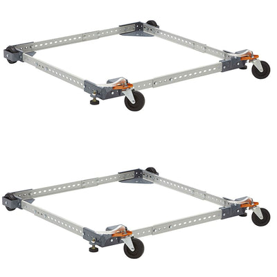 Bora Portamate Power Tool Adjustable Mobile Base with 400 lb Capacity (2 Pack)