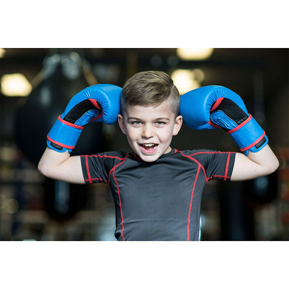 Everlast Prospect Youth Boxing Training Kit with Gloves, Headgear, and Mitts - VMInnovations