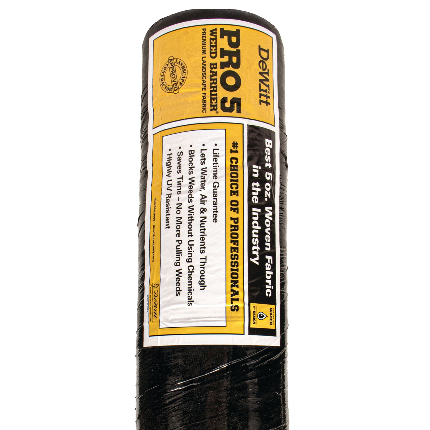 DeWitt Weed Barrier Pro 5 Ounce Landscape Ground Cover Fabric Roll, 12 x 250 Ft - VMInnovations