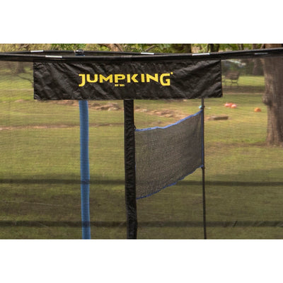 JumpKing Volleyball Net & Ball for 10 x 14' Rectangular Trampoline (Open Box)