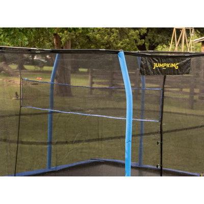 JumpKing Volleyball Net & Ball for 7 x 10 Ft Rectangular Trampoline (Open Box)