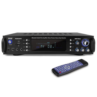 Pyle P2203ABTU.5 Home Theater Bluetooth Hybrid Pre-Amplifier Stereo Receiver - VMInnovations