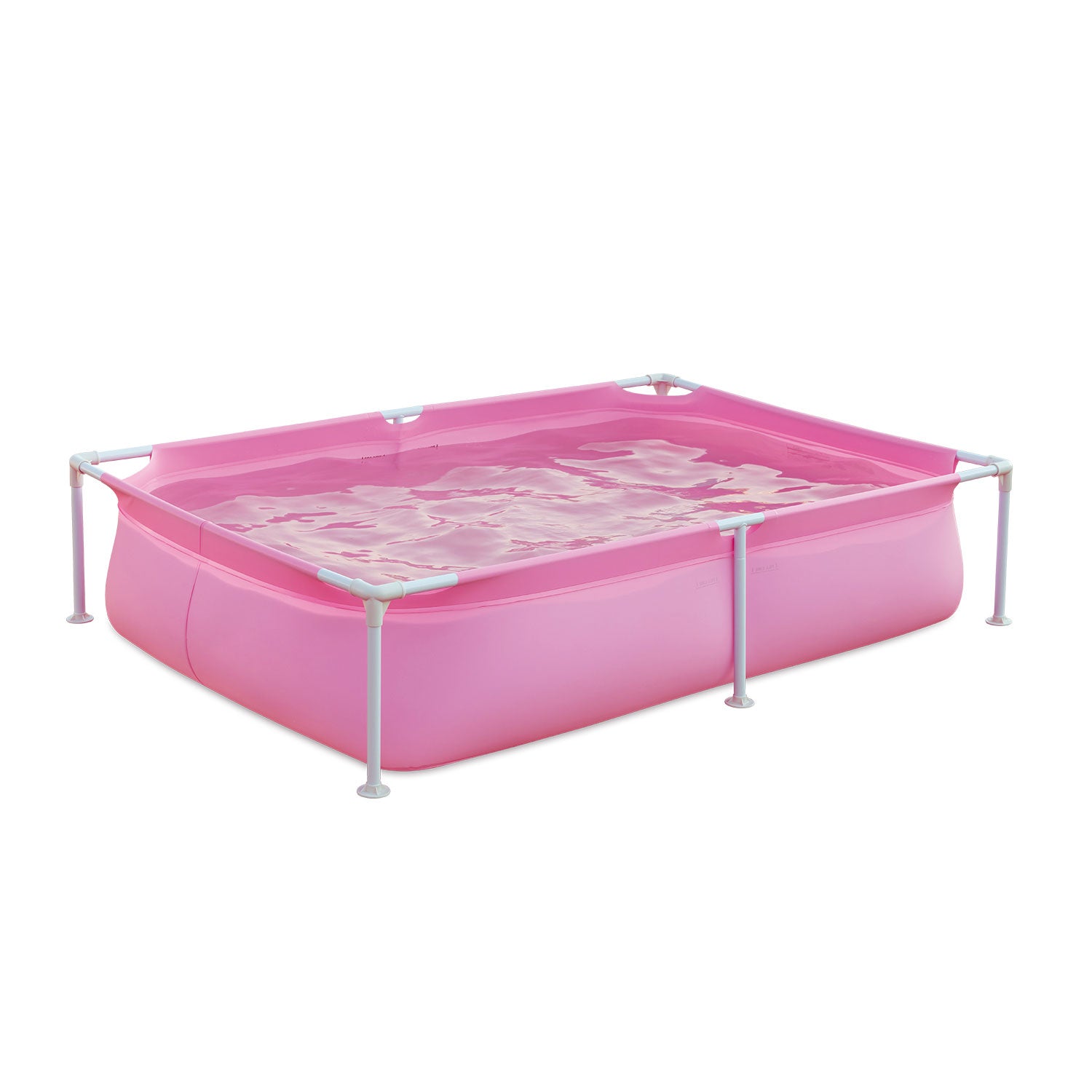 Summer Waves 6 Foot x 4.25 Foot x 17 In Deep Small Metal Frame Pool (For Parts)