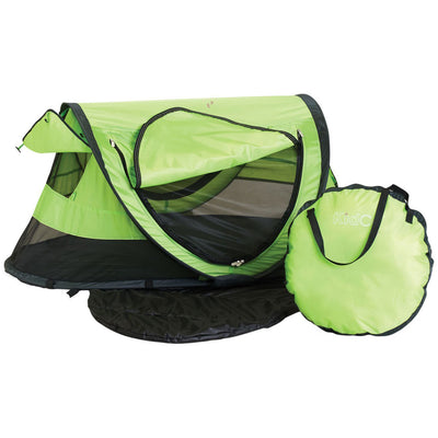 KidCo PeaPod Plus Foldable Portable Kids Sleeping Travel Bed, Kiwi (Open Box)