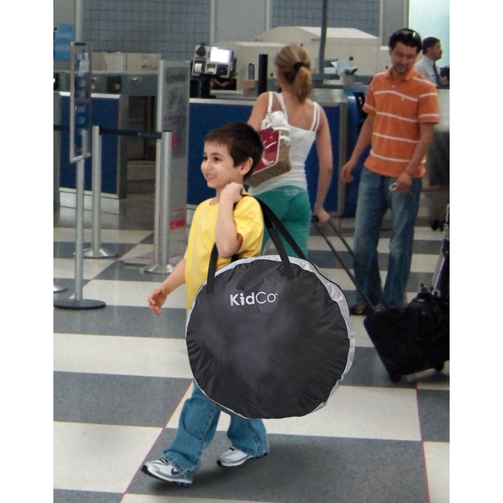 KidCo PeaPod Plus Foldable Kids Sleeping Travel Bed, Midnight (Open Box) - VMInnovations