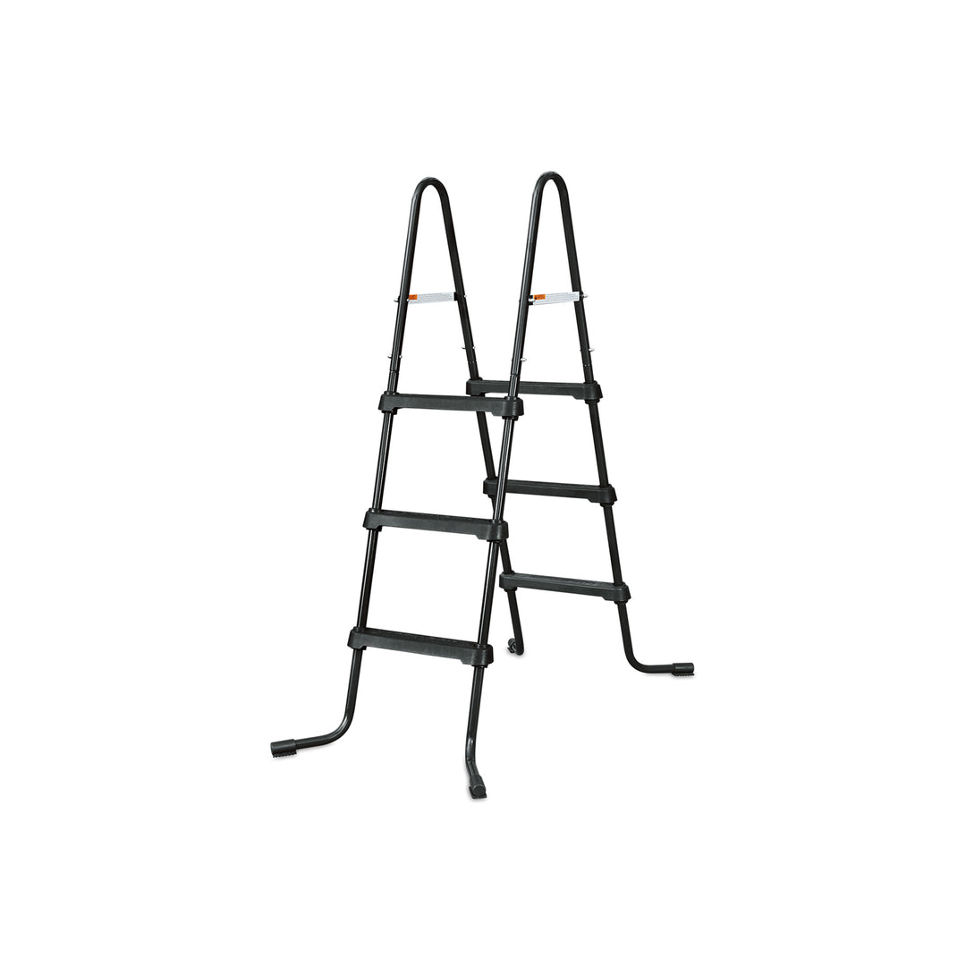 Summer Waves 16ft Long Dark Herringbone Elite Frame Outdoor Pool (Damaged)