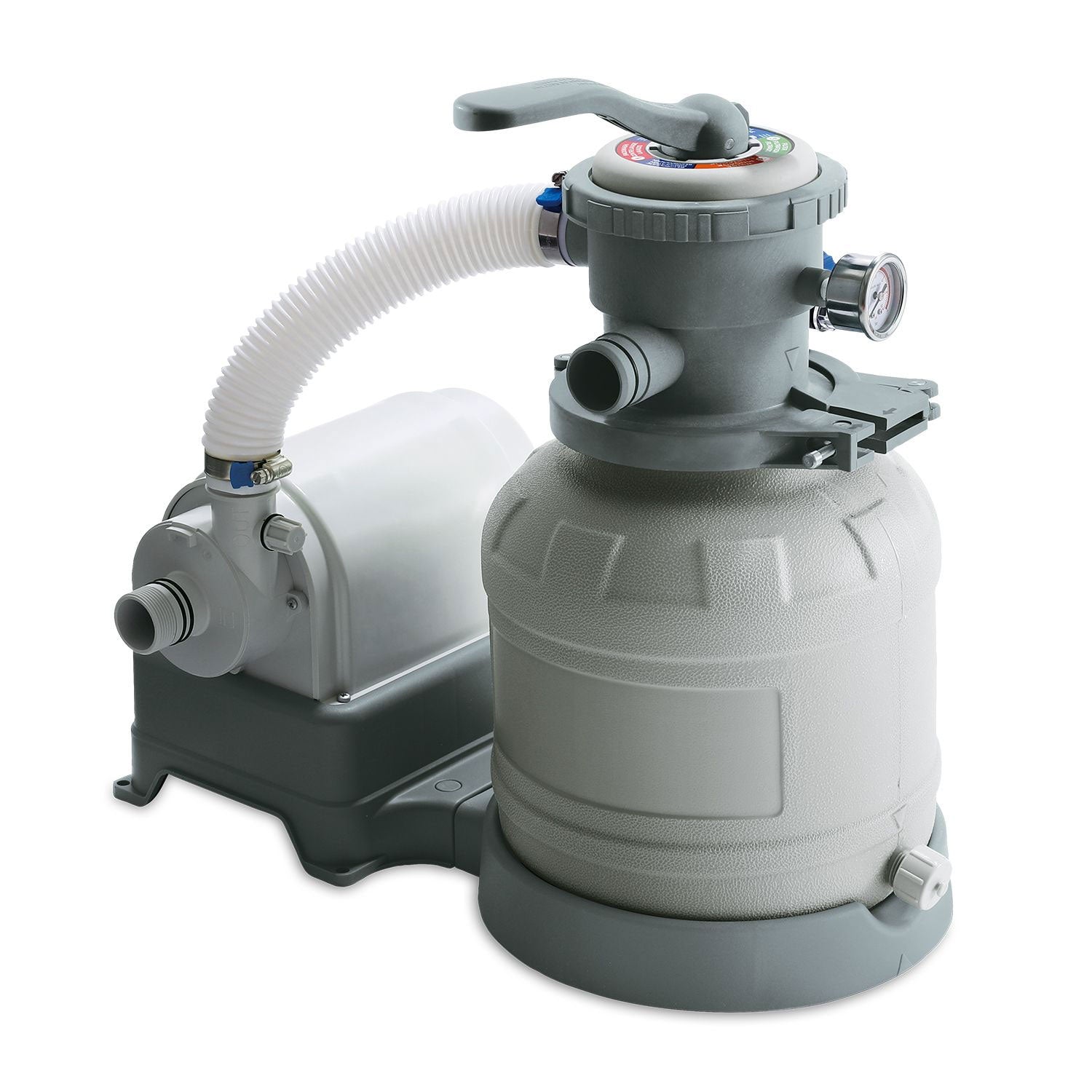 Summer Waves 10 Inch Sand Filter Pump System for Above Ground Swimming Pools - VMInnovations