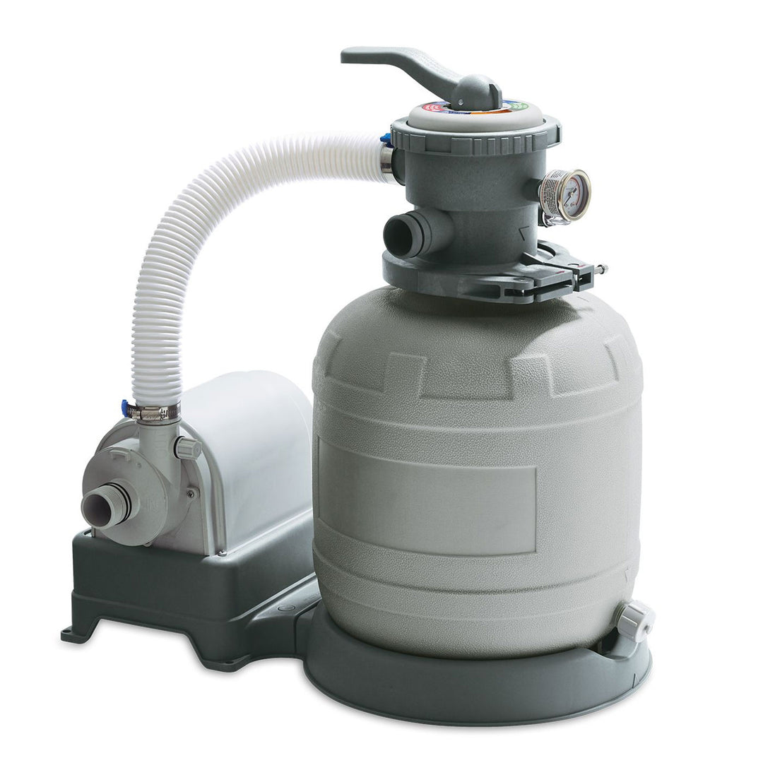 Funsicle 12 Inch Sand Filter Pump for Above Ground Pools, 1600 GPH (Open Box) - VMInnovations